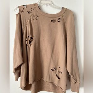 American Eagle Distressed Sweater